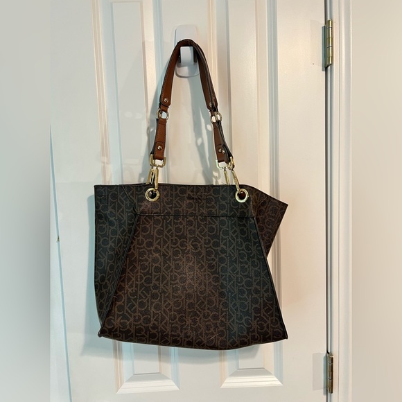 Calvin Klein Large Brown Tote - Picture 2 of 13